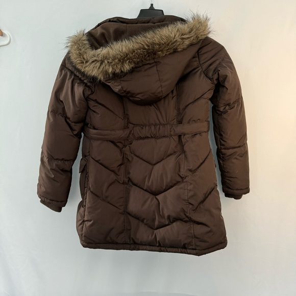 ❤️3/$30 Old Navy Dark Brown Coat - Picture 7 of 11